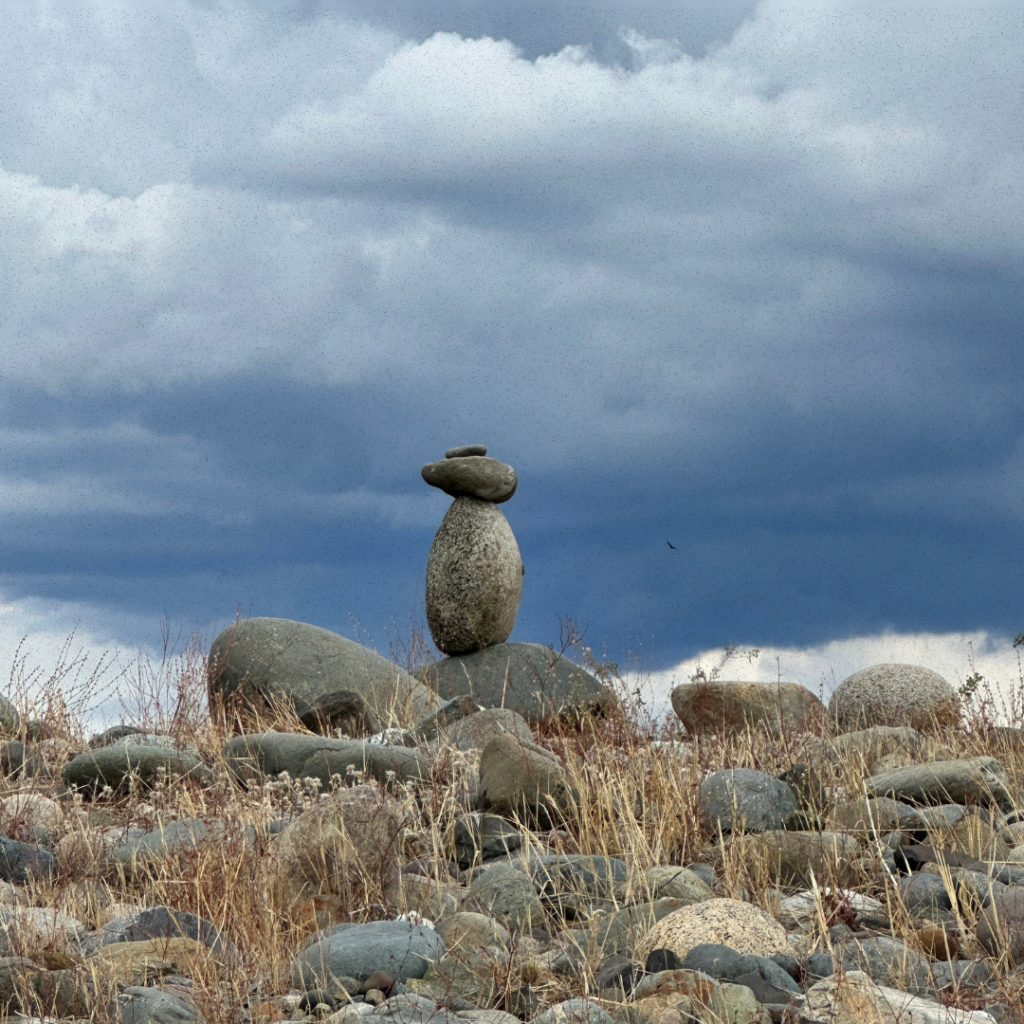 stacked stones
